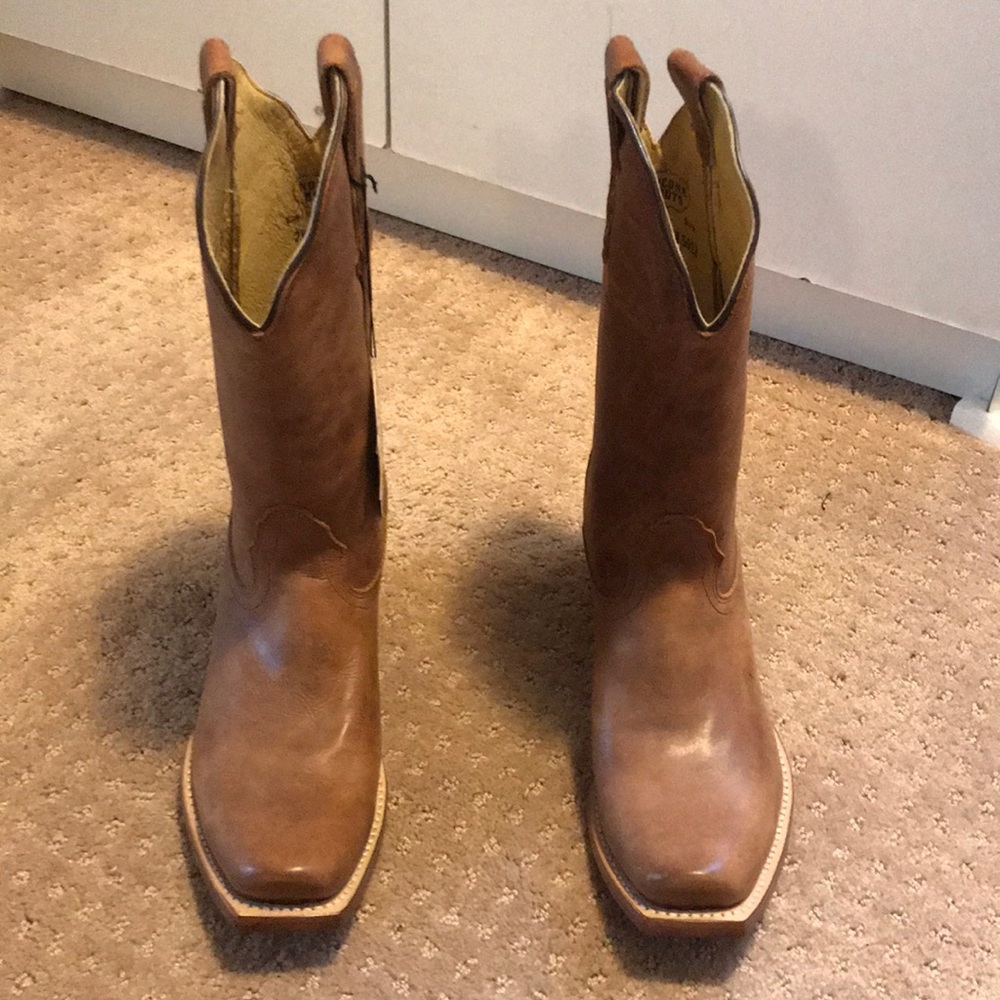 Leather Nocona boots